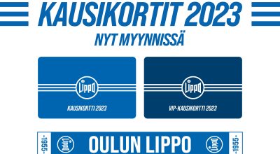 Kausikortit kaudelle 2023 nyt myynnissä